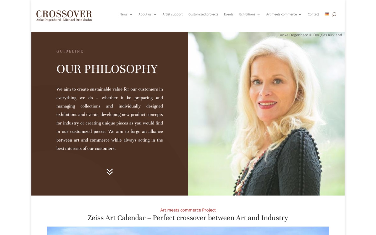 Crossover Showroom — Website