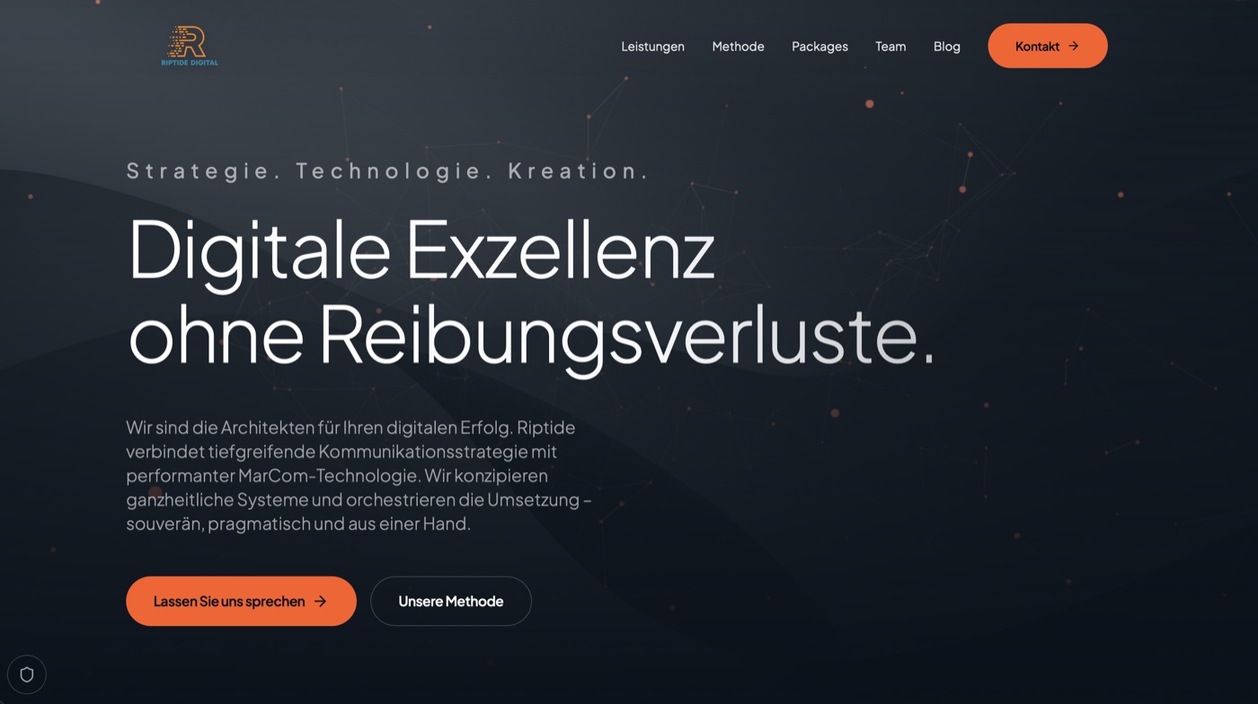 Riptide Digital — Website