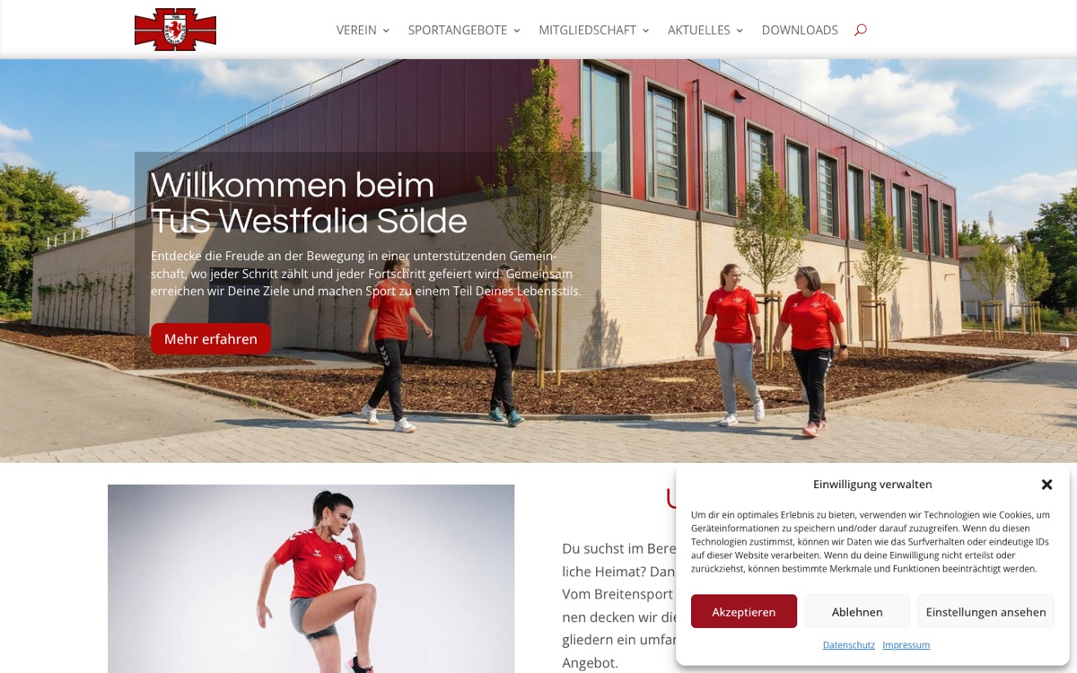 TuS Westfalia Sölde — Website
